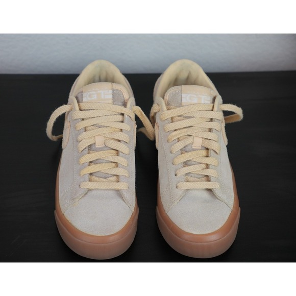 Nike Shoes - Nike SB Blazer Low GT Grant Taylor Suede Beige Gum Skate Shoes Women's Size 5.5